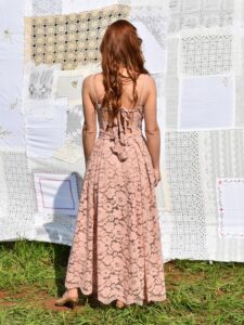 sono dress in old pink - Image 3