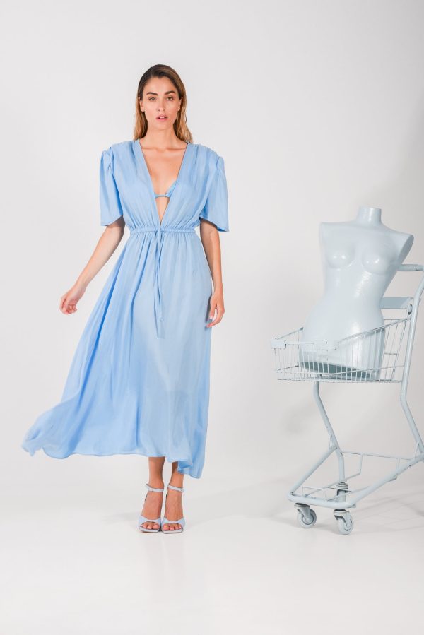 GARNER DRESS LIGHT BLUE - Image 2