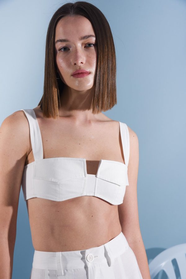 HOW YOU DOIN TOP WHITE - Image 1