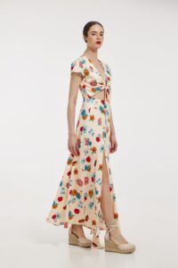 Cynthia Dress (Cream) - Image 3