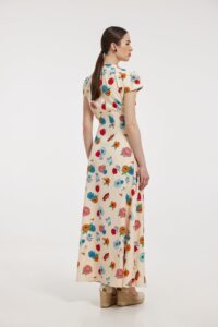 Cynthia Dress (Cream) - Image 2