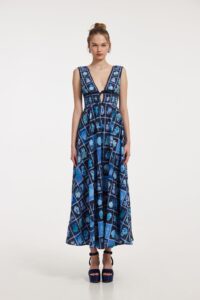Kirki Dress (Blue) - Image 4