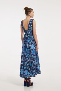 Kirki Dress (Blue) - Image 3