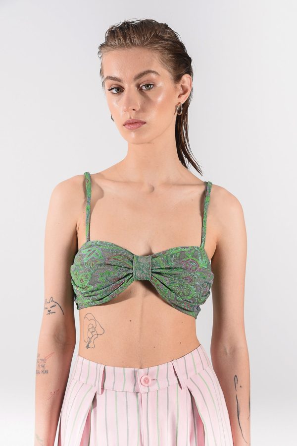 NATALIE TOP GREEN - Image 1