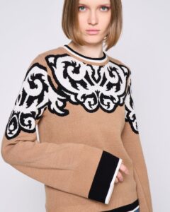 JUMPER WITH FLARED SLEEVES