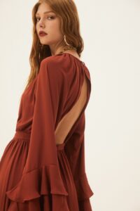 Kansas Dress (Rust) - Image 3