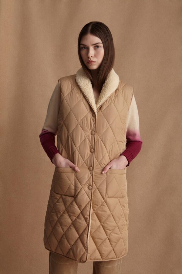 IMG_9182 Reversible Quilted Vest - Image 1