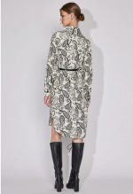 Φόρεμα-πουκαμίσα εμπριμέ - Image 3