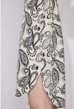 Φόρεμα-πουκαμίσα εμπριμέ - Image 4