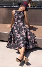 Φόρεμα μίντι με ανοιχτή πλάτη - Image 2