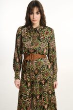 Σεμιζιέ φόρεμα εμπριμέ - Image 2