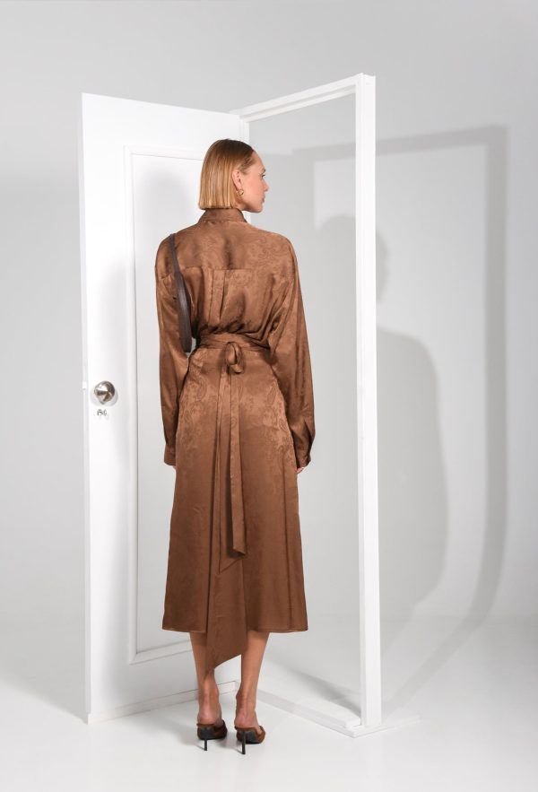 ARPYES  RAMBLE SKIRT BROWN - Image 2