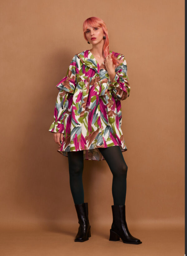 IMG_0899 Carol Μίνι Φόρεμα - Image 2