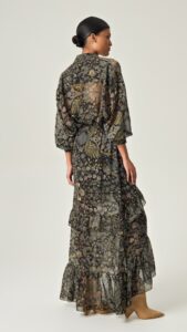 GOLDEN TWILIGHT MAXI SKIRT - Image 3