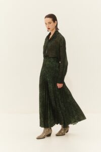 Moonflower Skirt (Green Aligator) - Image 3
