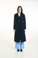 Παλτό με ζώνη