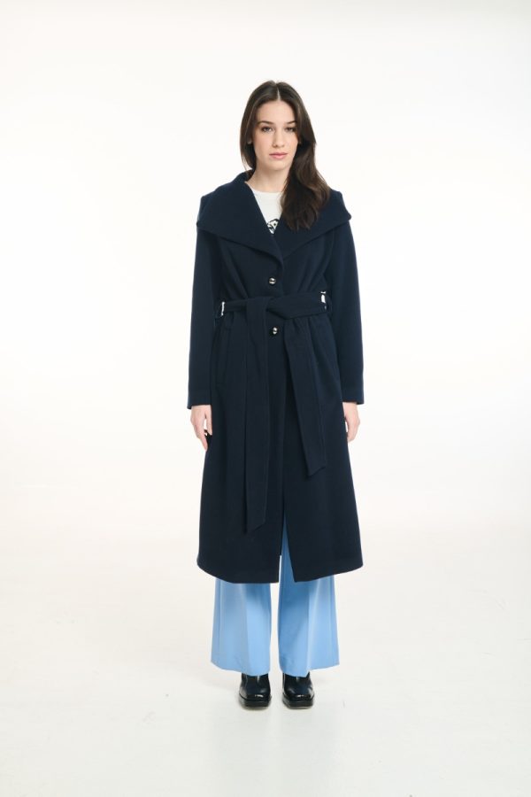 Παλτό με ζώνη - Image 1