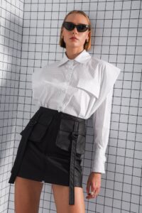 MOMENTUM MINI SKIRT BLACK