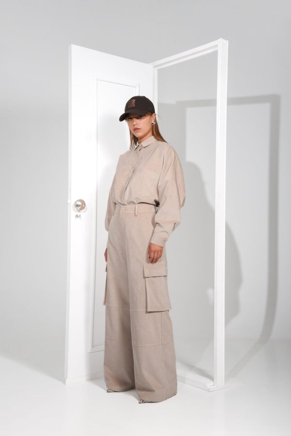 PLAN PANTS BEIGE - Image 1