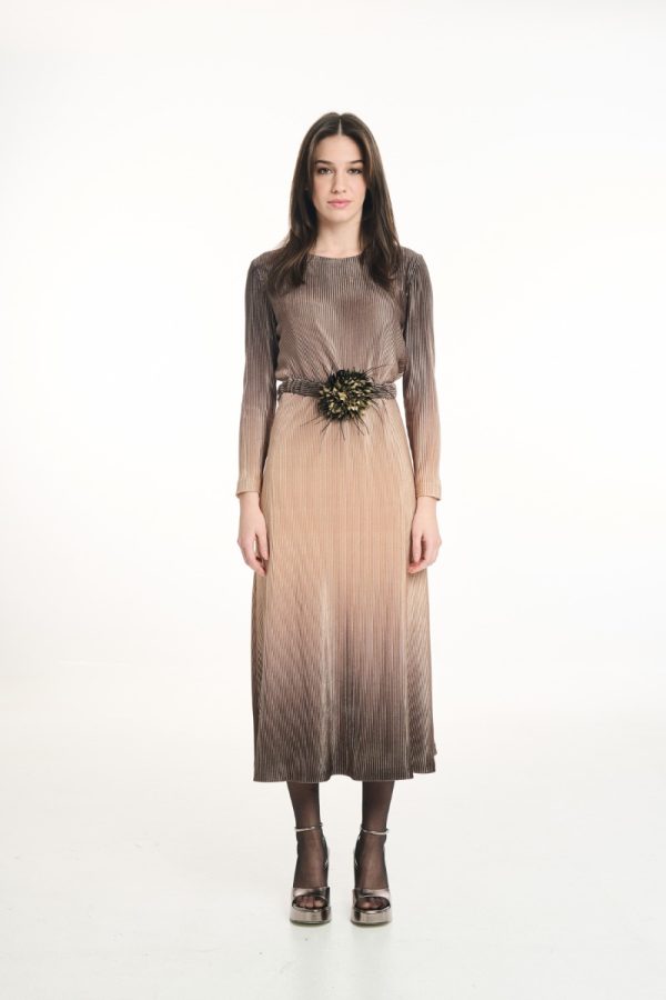 Φόρεμα βελούδο ντεγκραντέ - Image 1