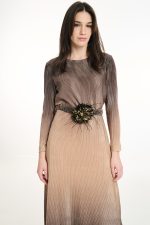 Φόρεμα βελούδο ντεγκραντέ - Image 4