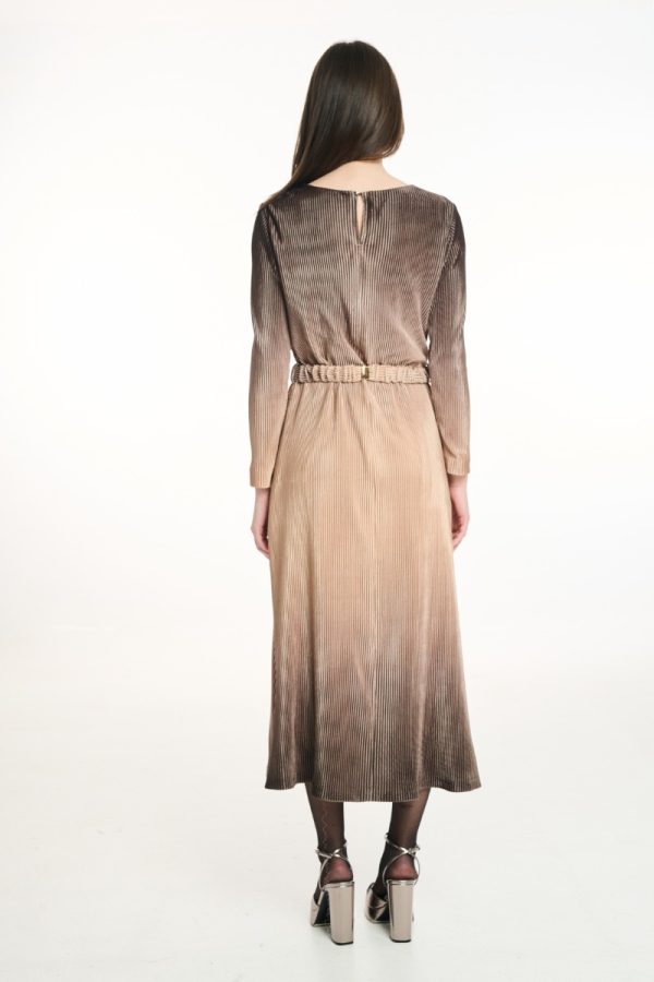 Φόρεμα βελούδο ντεγκραντέ - Image 3