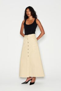 DENIM CREW SKIRT - Image 2