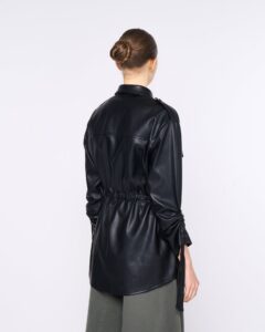 FAUX LEATHER SHIRT - Image 3