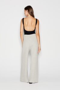 TAGLINES KNITTED TROUSERS grey - Image 3