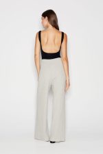 TAGLINES KNITTED TROUSERS grey - Image 3