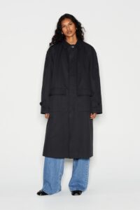 FALL MYSTERY TRENCH COAT black - Image 5