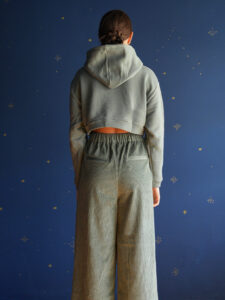 gentille trousers in sea green - Image 2