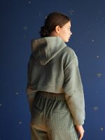 ophelia sweatshirt in butter sea green - Image 2