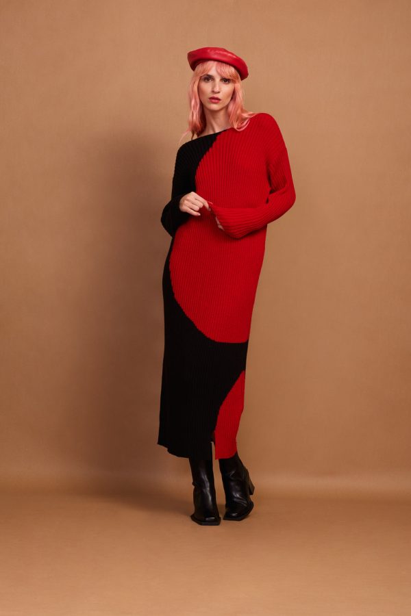 ALMA KNITTED DRESS - Image 1