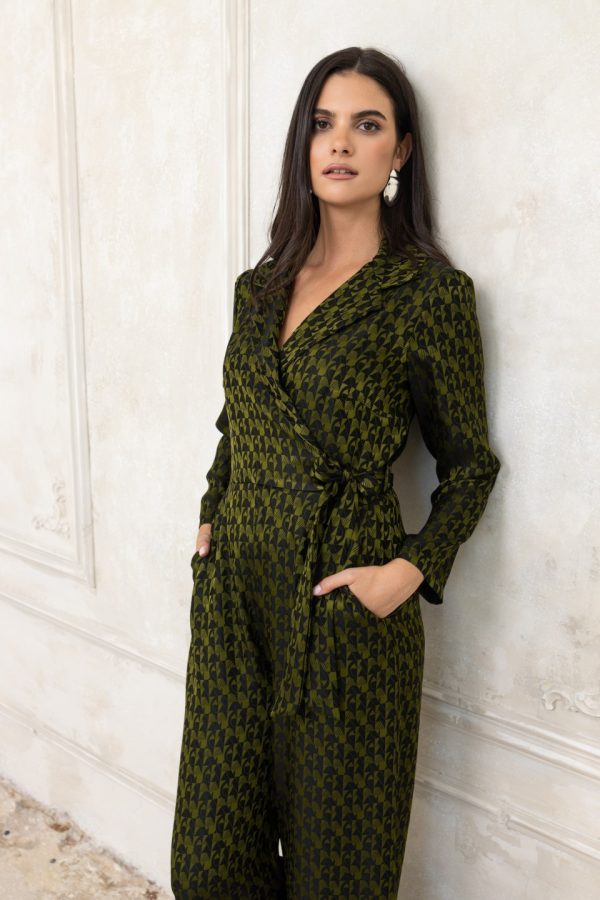 IMG_2747 Φόρμα ολόσωμη εμπριμέ λαδί - Image 1