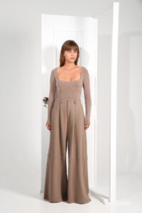 STEP PANTS TAUPE