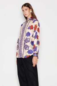 FLORAL FICTION SHIRT cream - Image 5