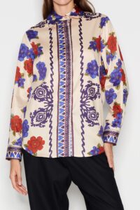 FLORAL FICTION SHIRT cream - Image 6