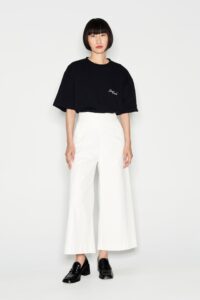 POP-CORN LOVER TROUSERS Off white