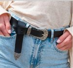 Daria leather belt