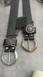 Marci leather belt bronze - Image 2