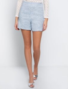Tweed σορτς lurex - Image 2