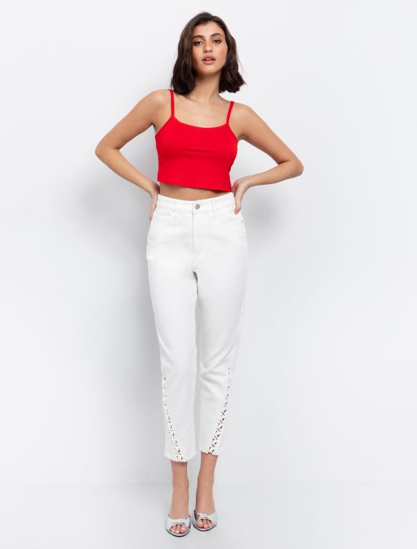 Jean με περιπλεγμένο σχέδιο - Image 4