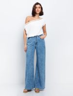 Ασύμμετρη μπλούζα με αλυσίδα - Image 2