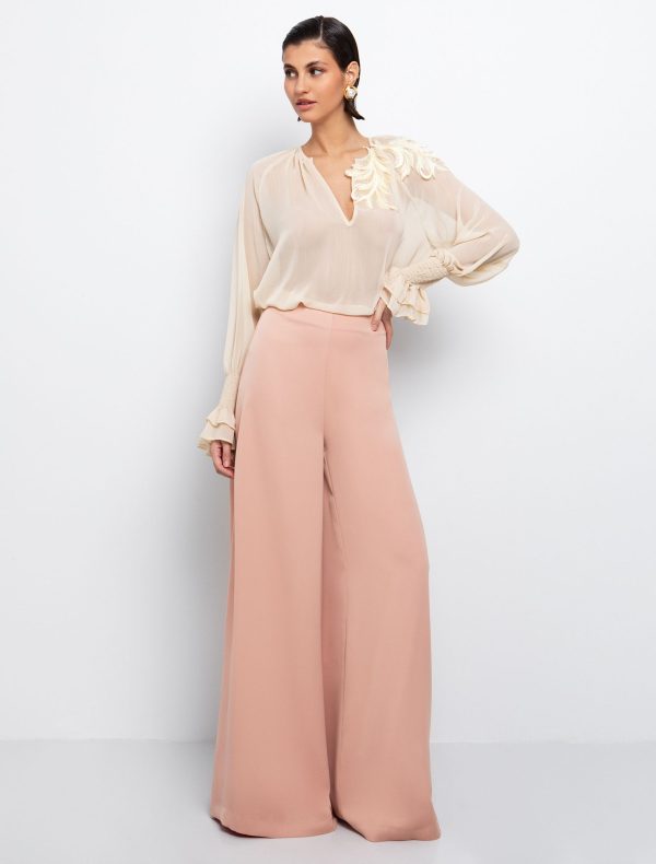 Wide leg παντελόνι - Image 1