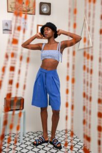 PAPAYA SHORTS BLUE