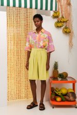 PAPAYA SHORTS lime 🍋‍🟩