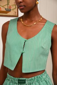 REGGAE VEST GREEN