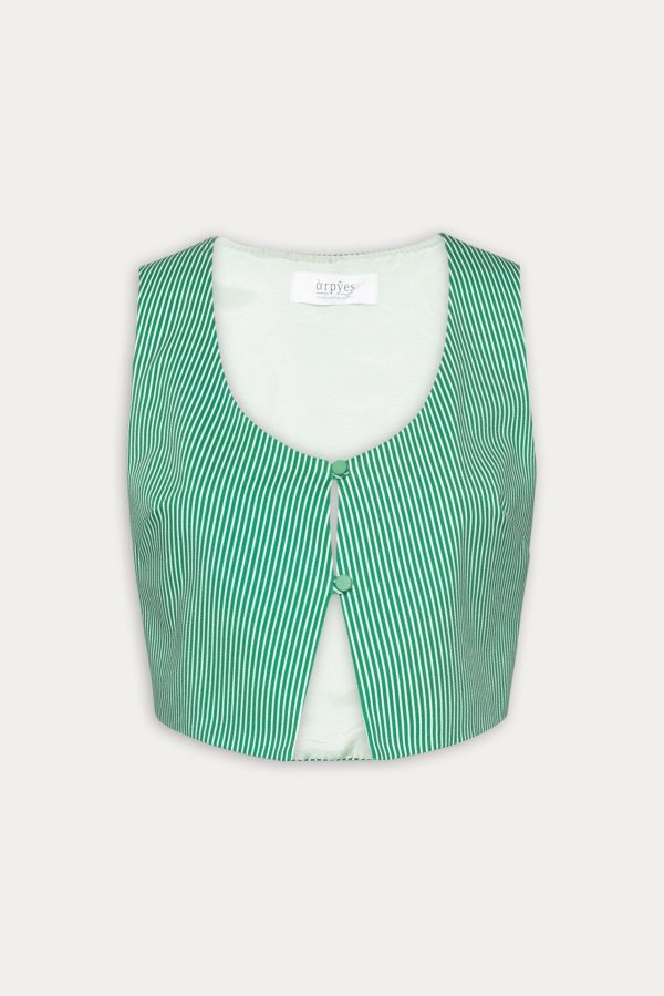 REGGAE VEST GREEN - Image 3