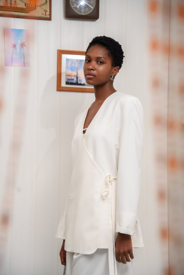 CHUTNEY BLAZER WHITE - Image 3